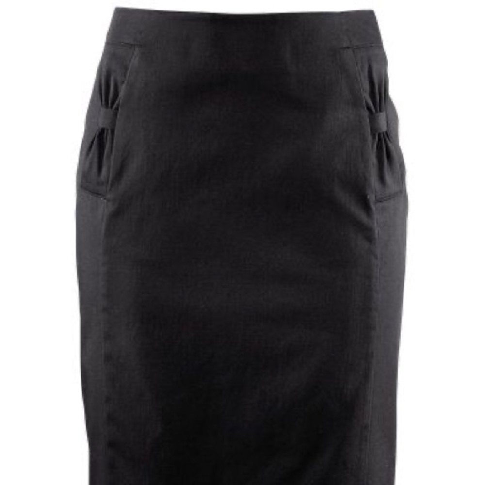 h&m pocket bow pencil skirt